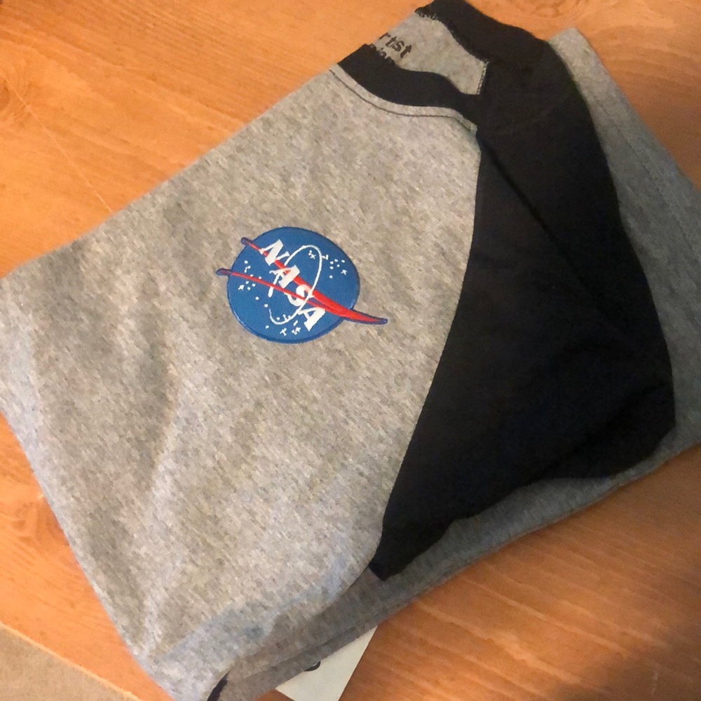 NASA baseball T